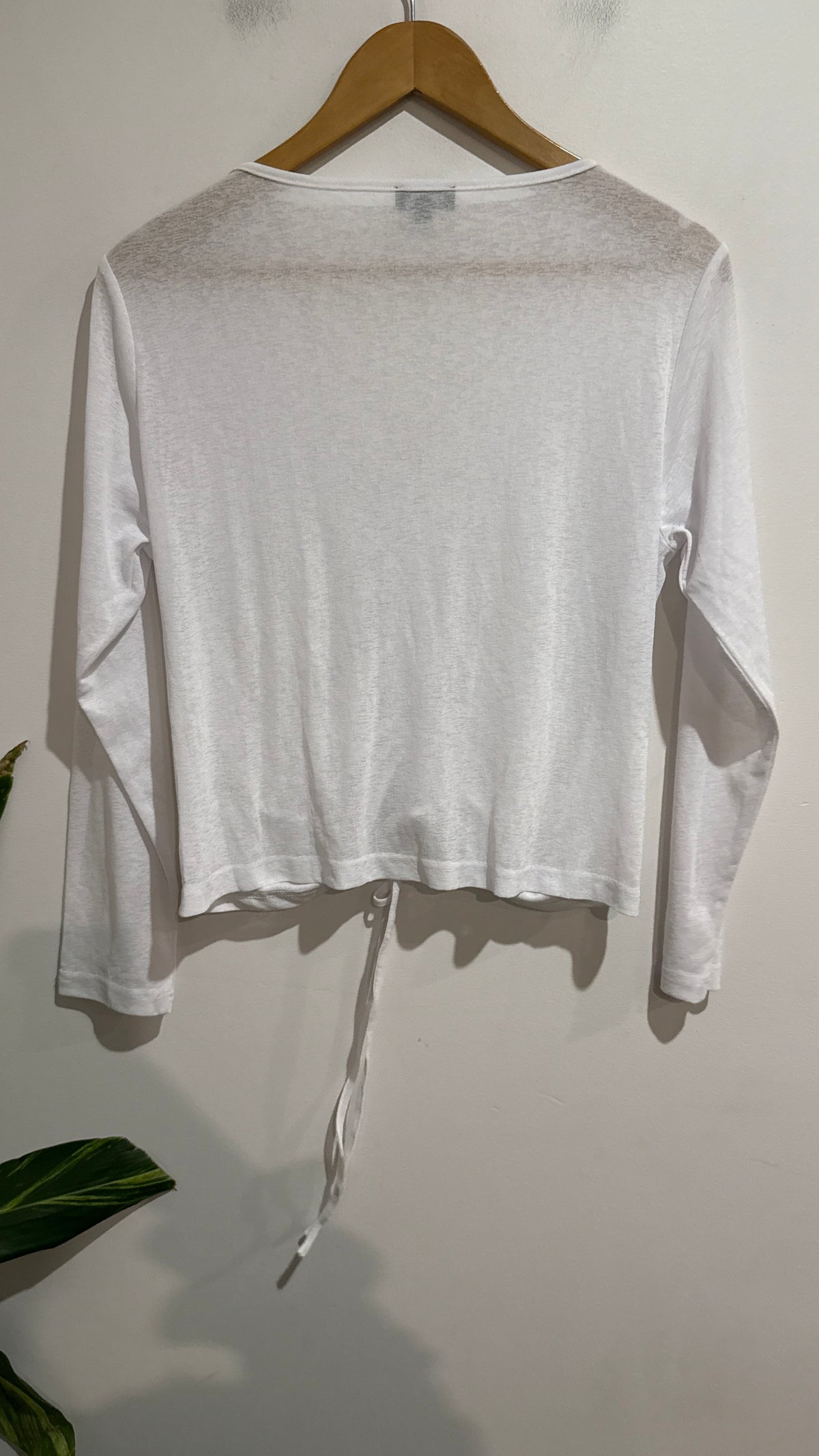Nice To Meet Chuu Long-sleeve V-neck Top Size M