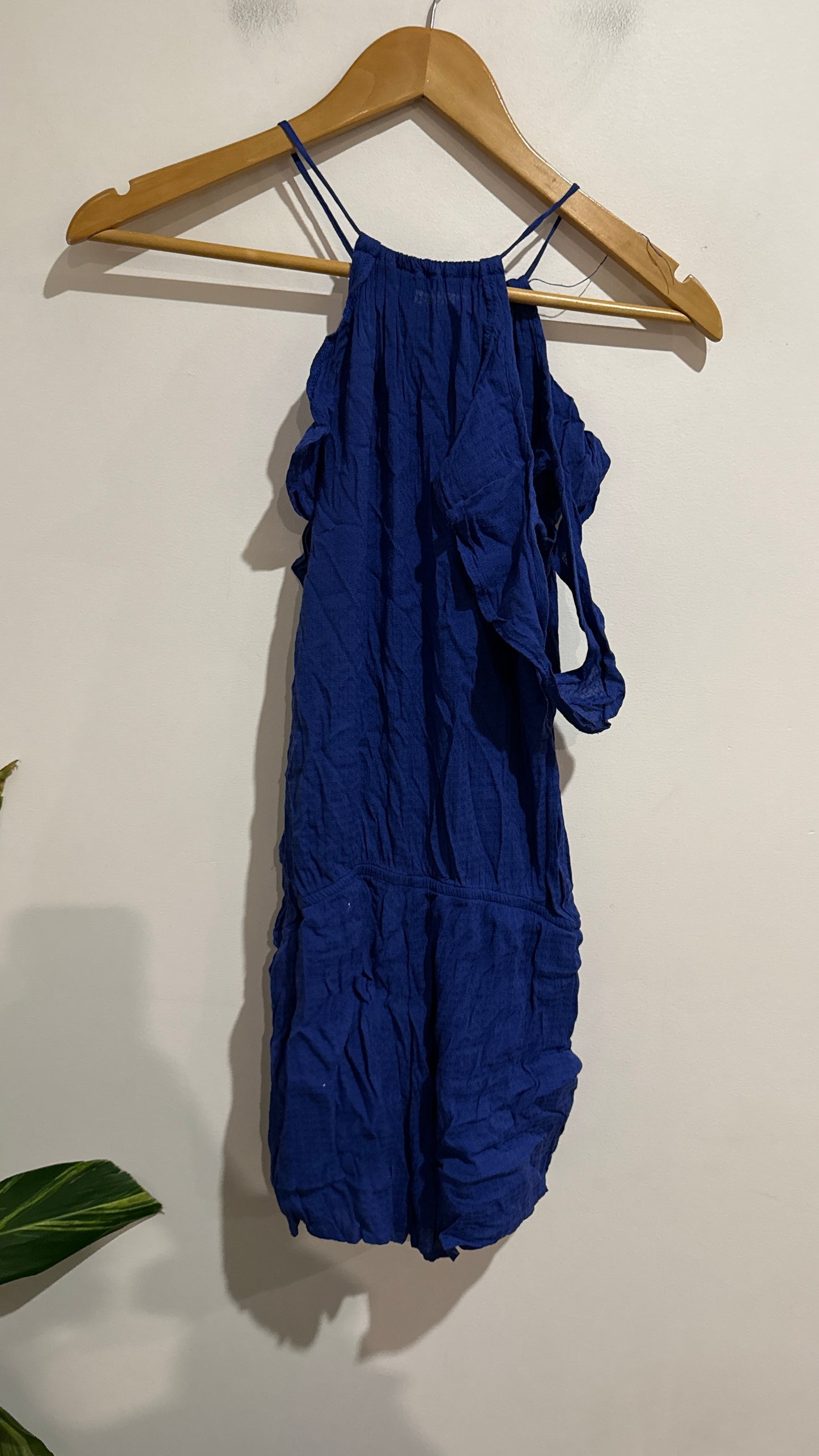 Studio F Sleeveless Halter Romper Size 8