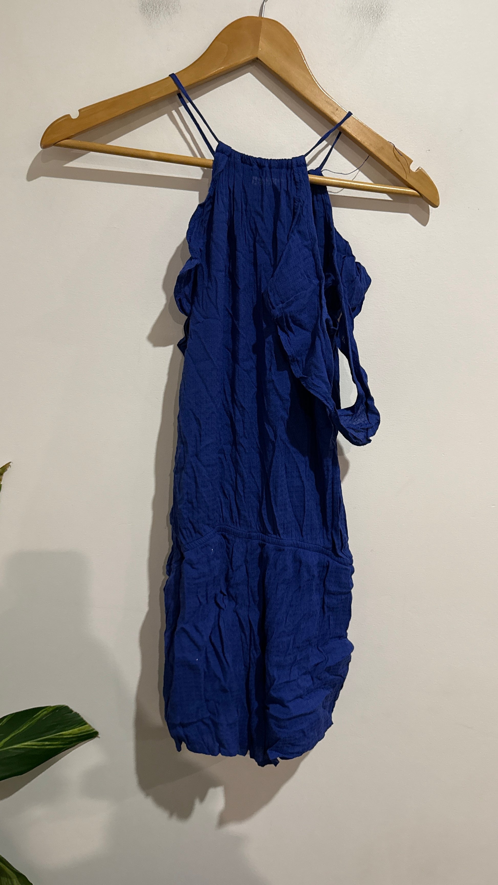 Studio F Sleeveless Halter Romper Size 8