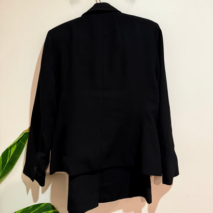 Liz Jordan Structured Blazer & Knee-length Pencil Skirt Suit Set Size 14