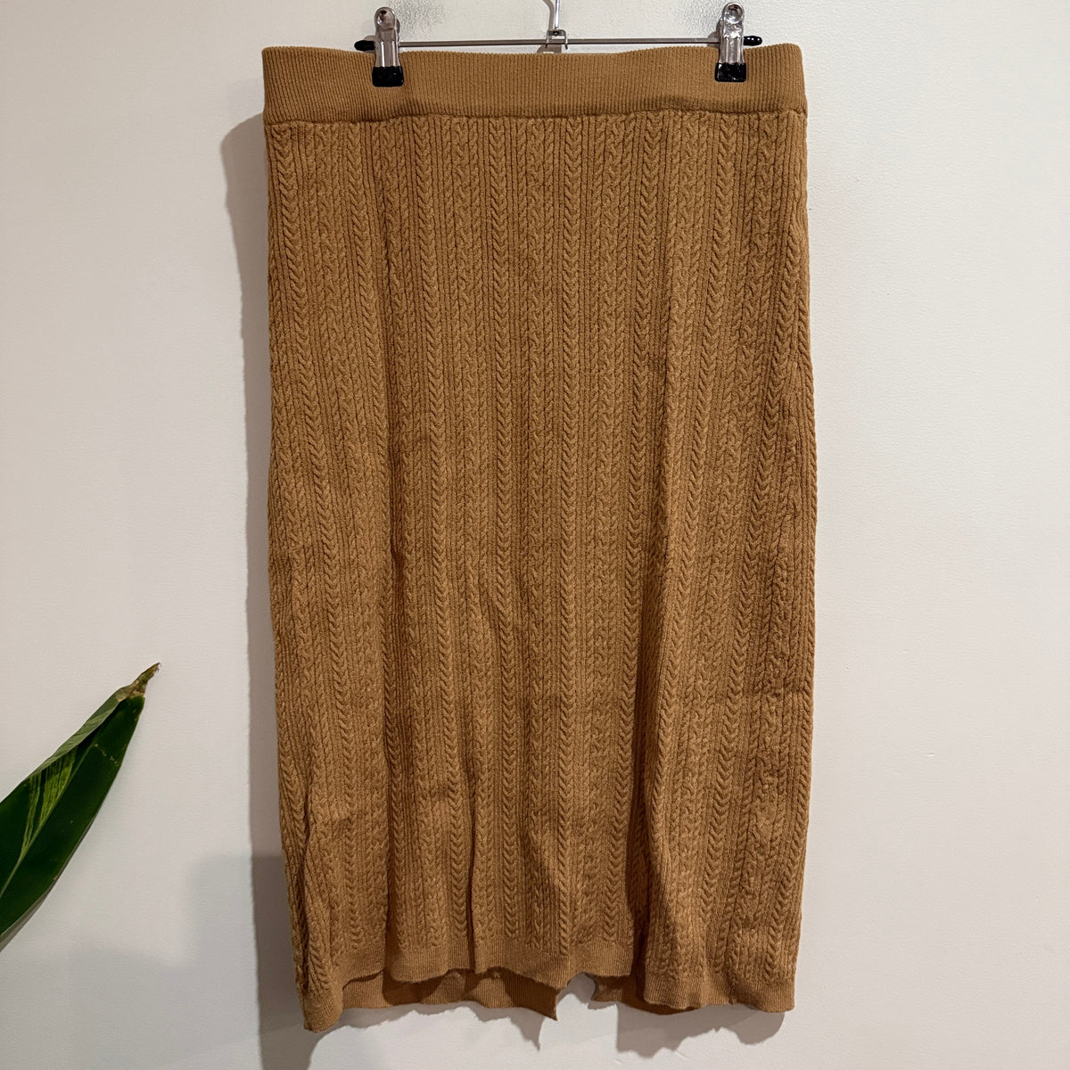 Grace Hill Long-sleeve Knit Sweater & Knit Midi Tube Skirt Set Size XL