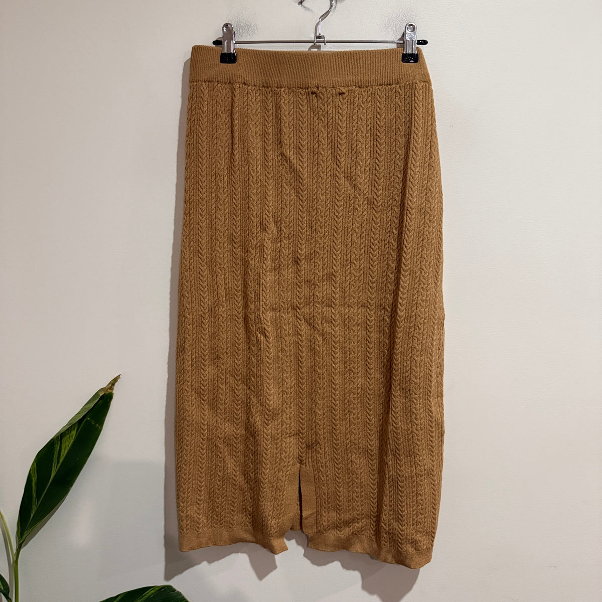 Grace Hill Long-sleeve Knit Sweater & Knit Midi Tube Skirt Set Size XL