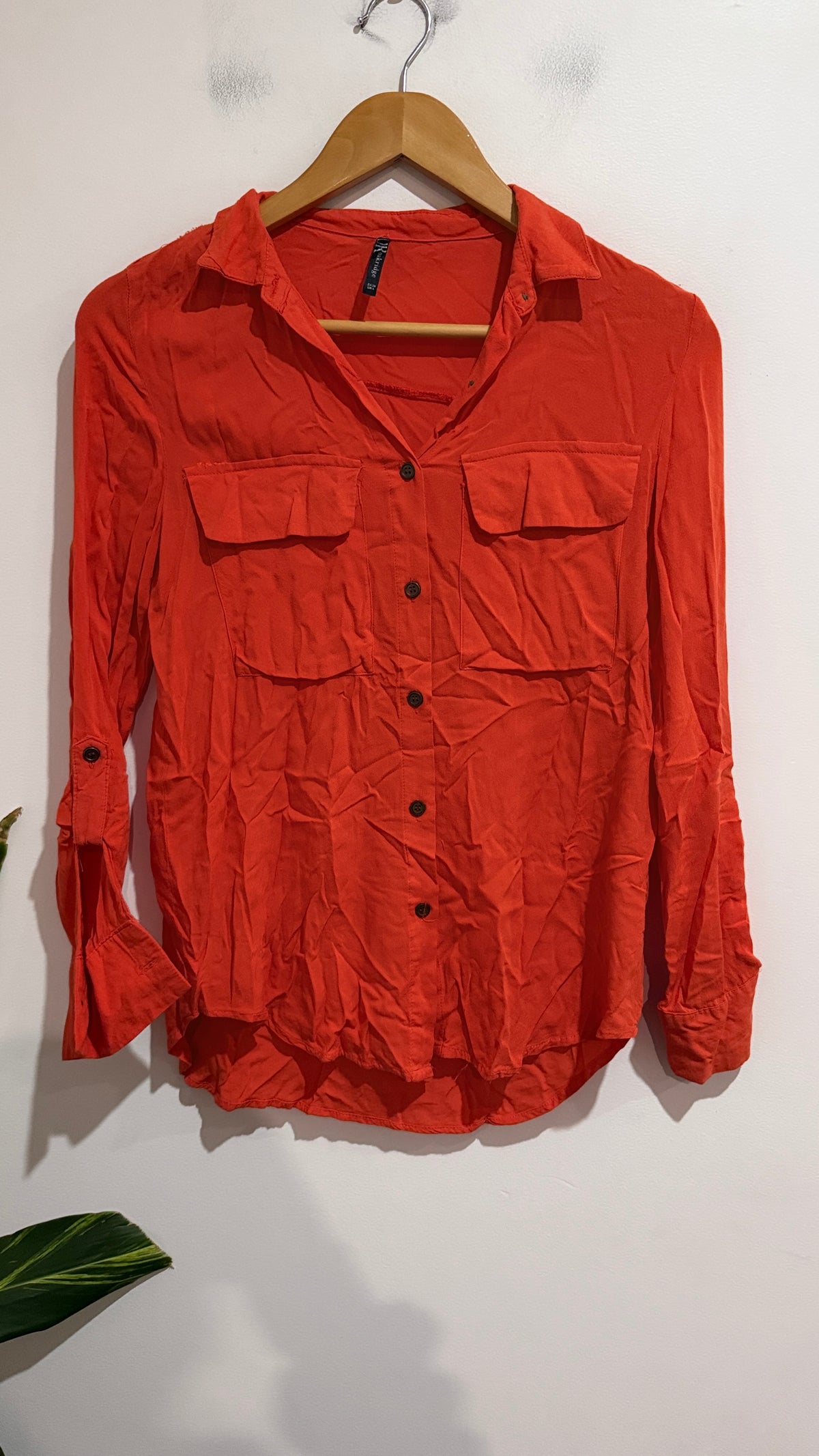 MRP Size UK 6 Utility Button Up Shirt
