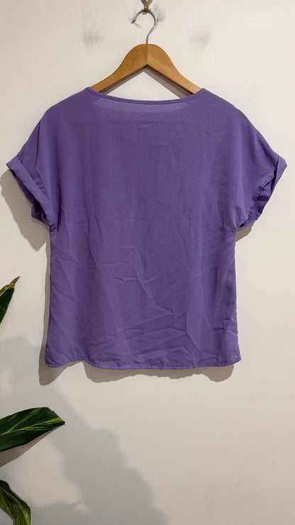 SHEIN Size S Pintuck Yoke Top