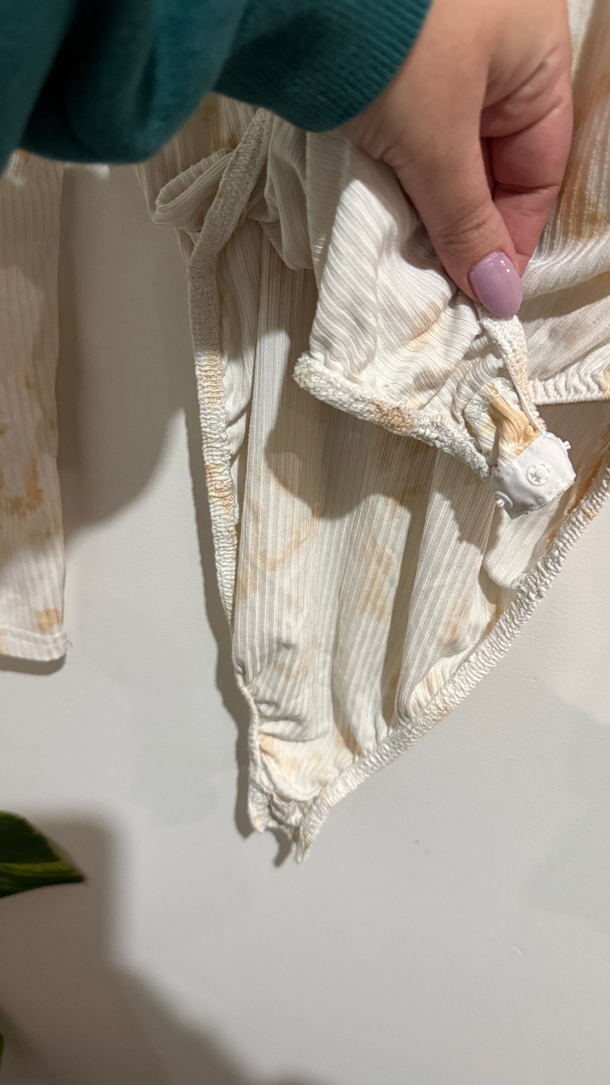 Legit Size S Tie Dye Ribbed Bodysuit
