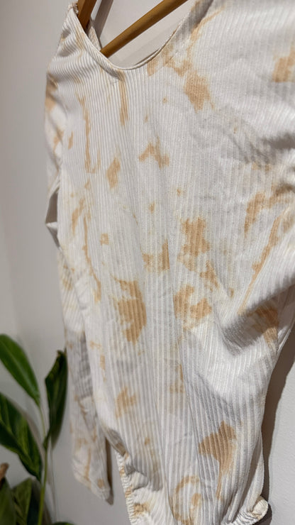 Legit Size S Tie Dye Ribbed Bodysuit