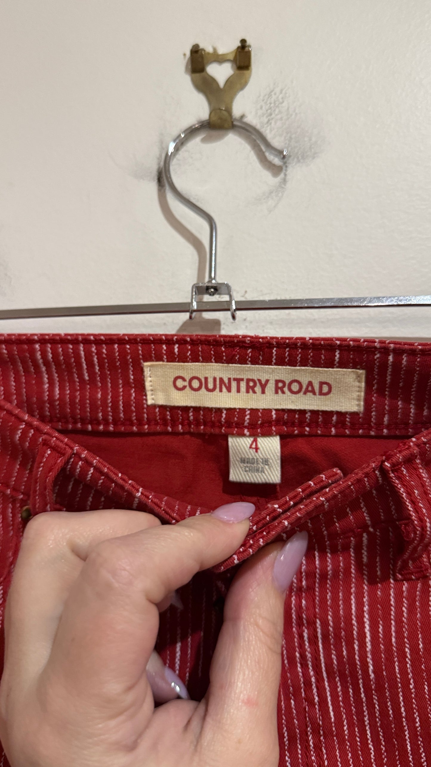 Country Road Size 4 Pinstripe Skinny Jeans
