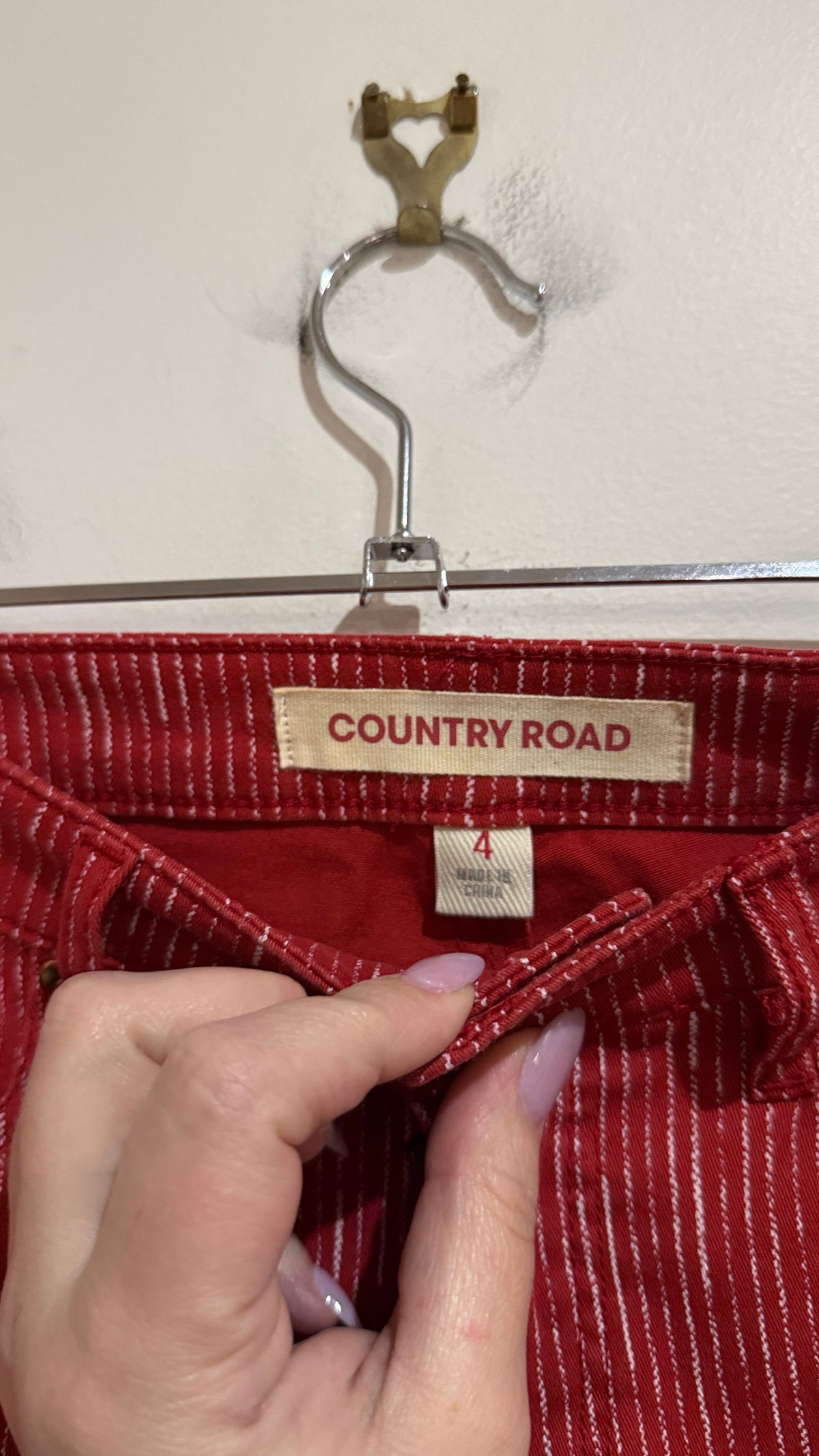 Country Road Size 4 Pinstripe Skinny Jeans