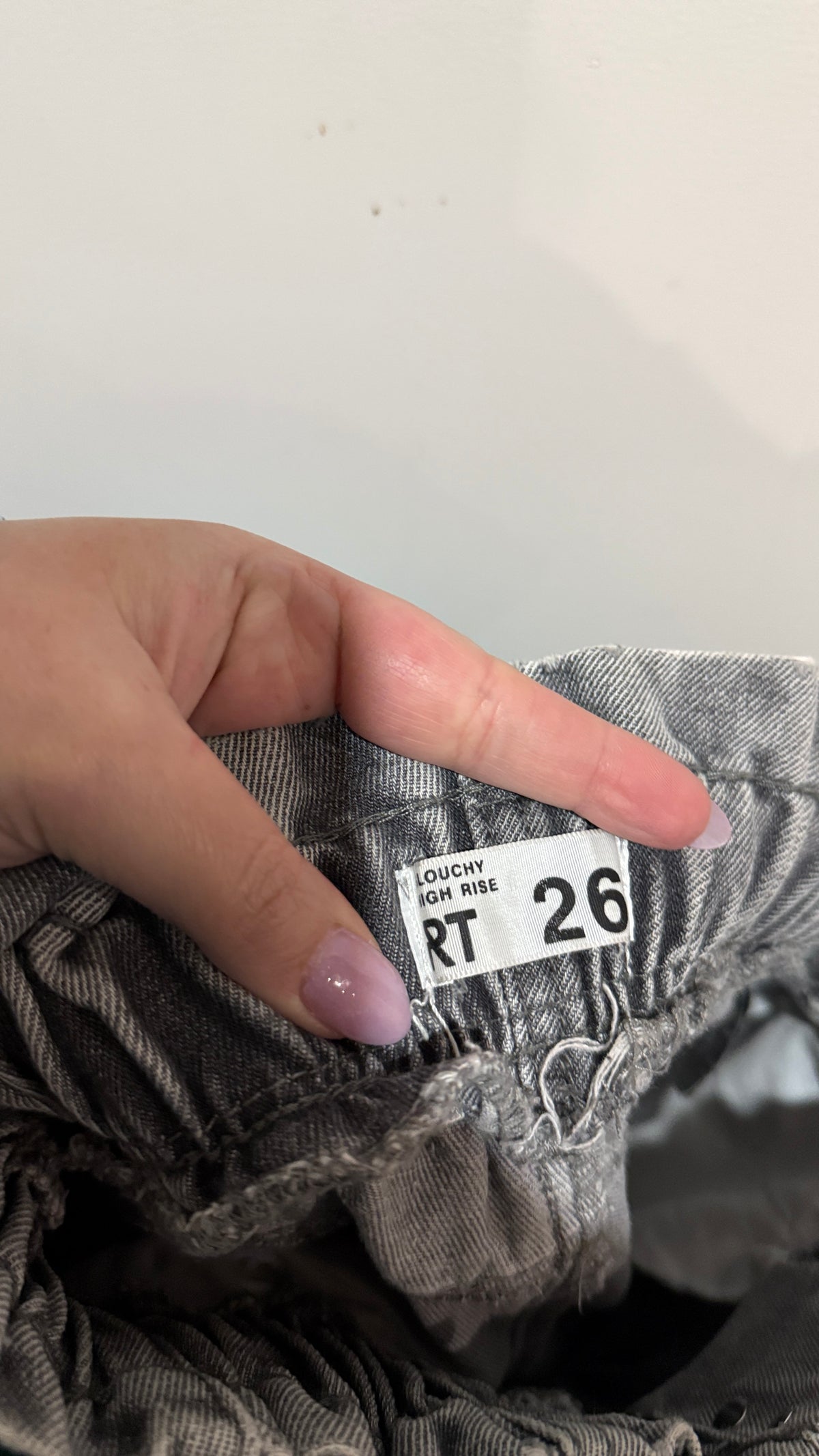 MRP Size 26 Slouchy High Rise Jeans