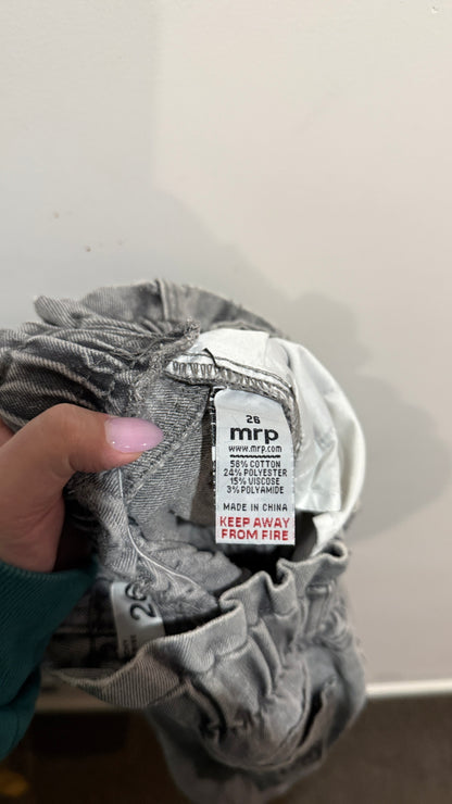 MRP Size 26 Slouchy High Rise Jeans