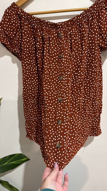 Oakridge Off-the-shoulder Top Size L