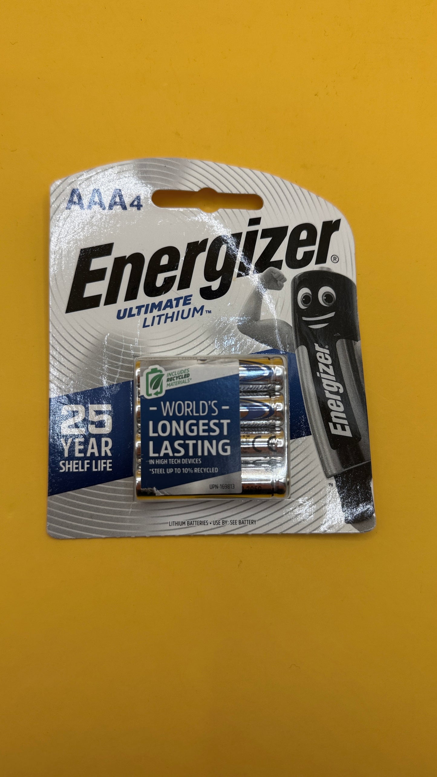 Energizer AAAA Alkaline Batteries 2 Pack