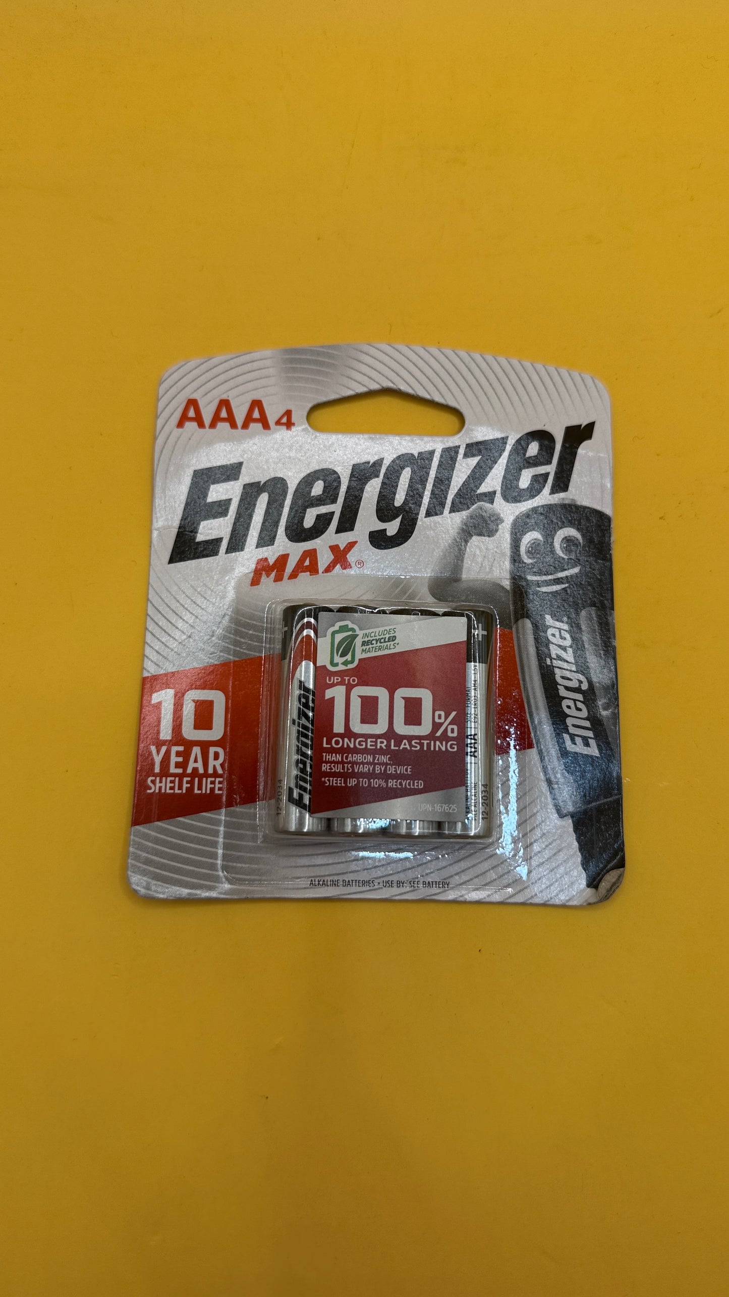 Energizer Max AAA Alkaline Batteries 2 Pack