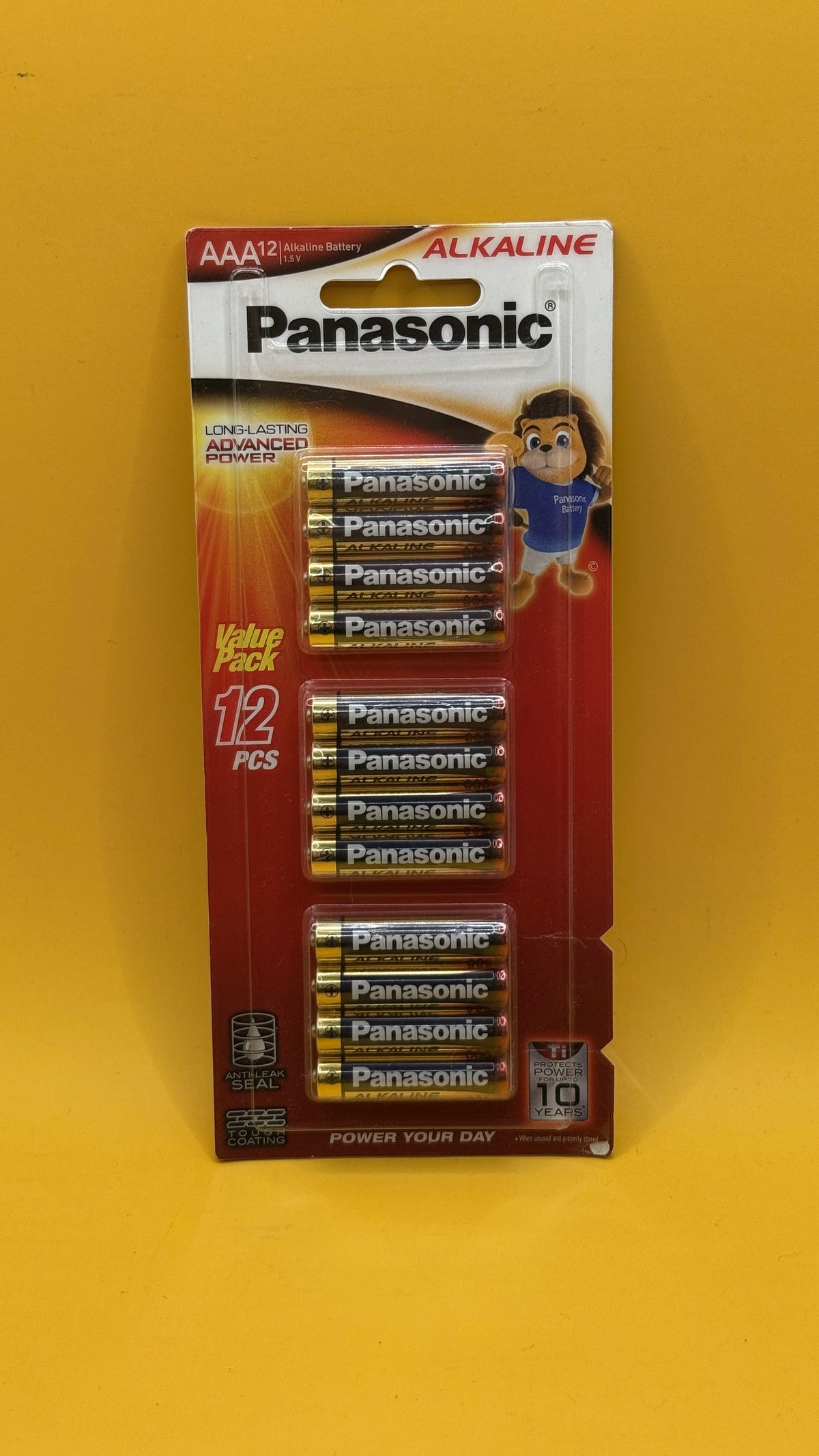 Panasonic AAA Alkaline Batteries 12 Pack