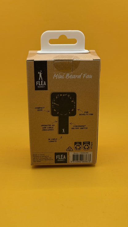 Flea Market Mini Beard Fan USB Powered