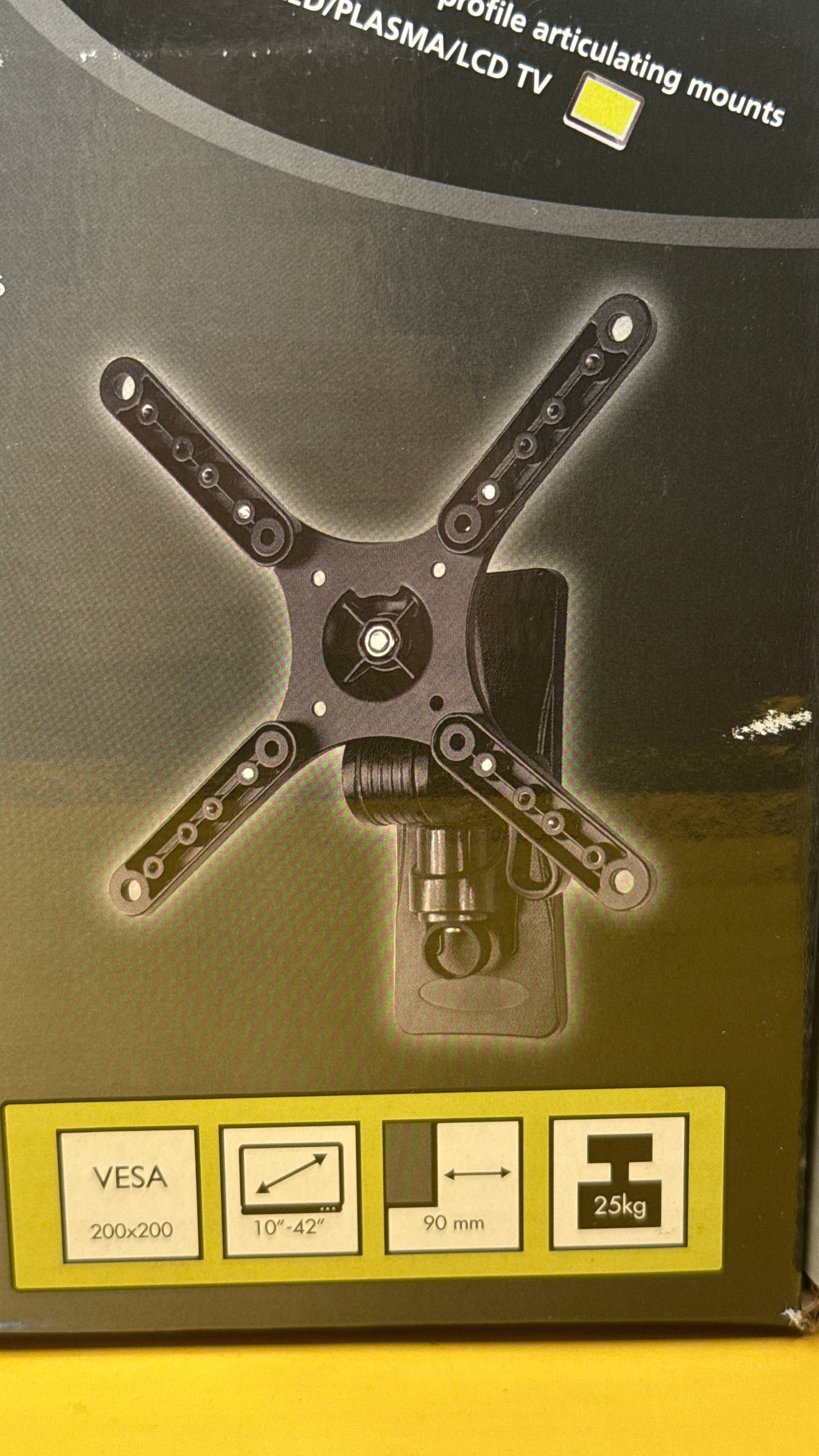 RSE WLB273A Articulating TV Wall Mount 10–42 Inch