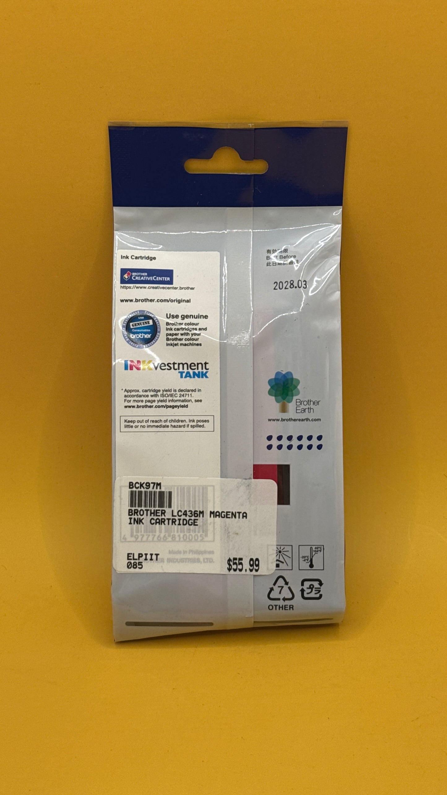 Brother LC436M Magenta Ink Cartridge