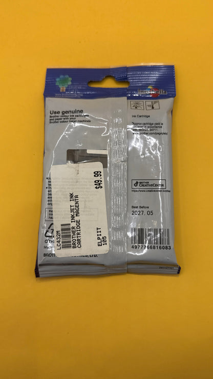 Brother LC432M Magenta Ink Cartridge