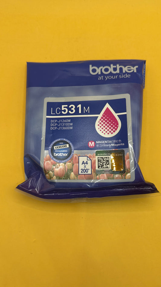 Brother LC531M Magenta Ink Cartridge
