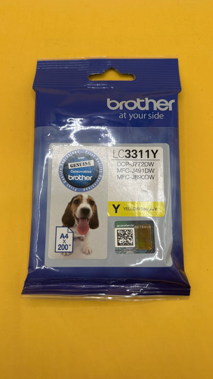 Brother LC3311Y Yellow Ink Cartridge