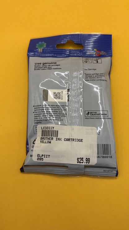 Brother LC3311Y Yellow Ink Cartridge