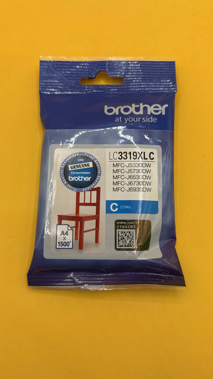Brother LC3319XLC Cyan XL Ink Cartridge
