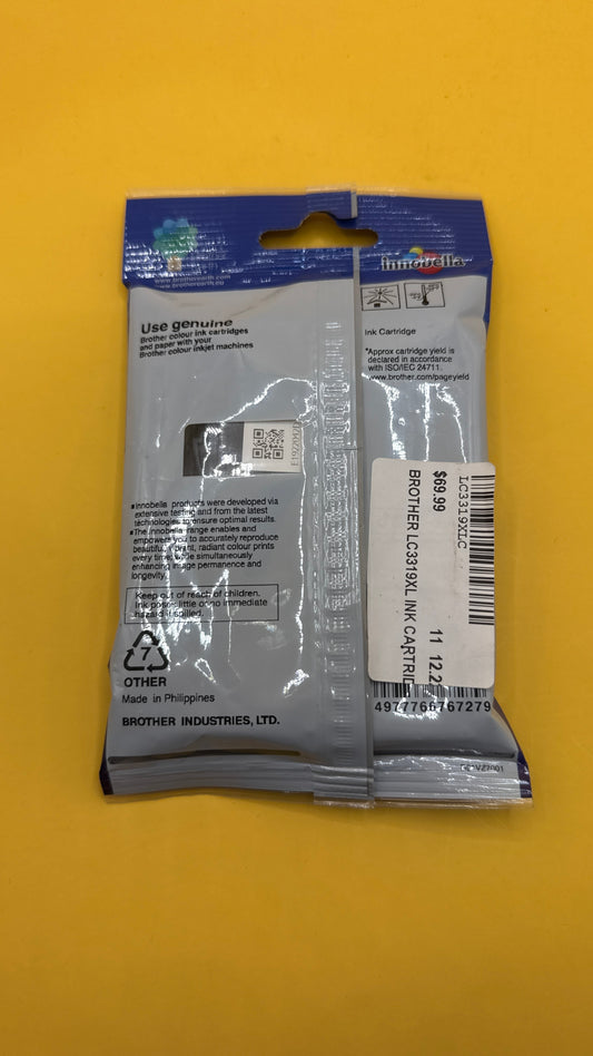Brother LC3319XLC Cyan XL Ink Cartridge