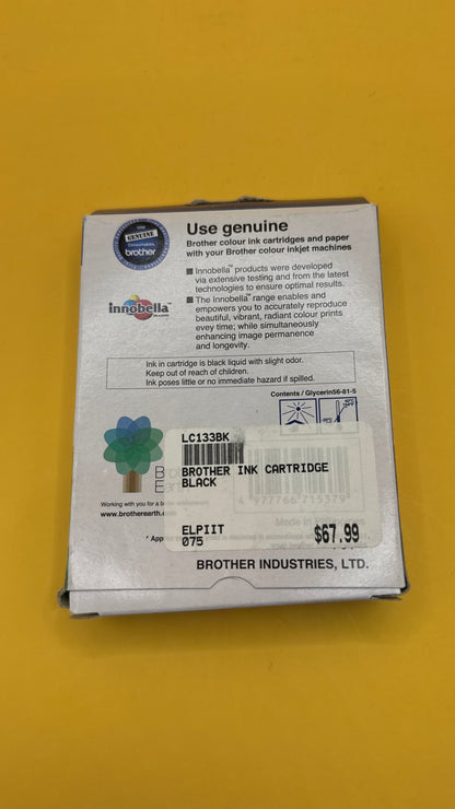 Brother LC133BK Black Ink Cartridge