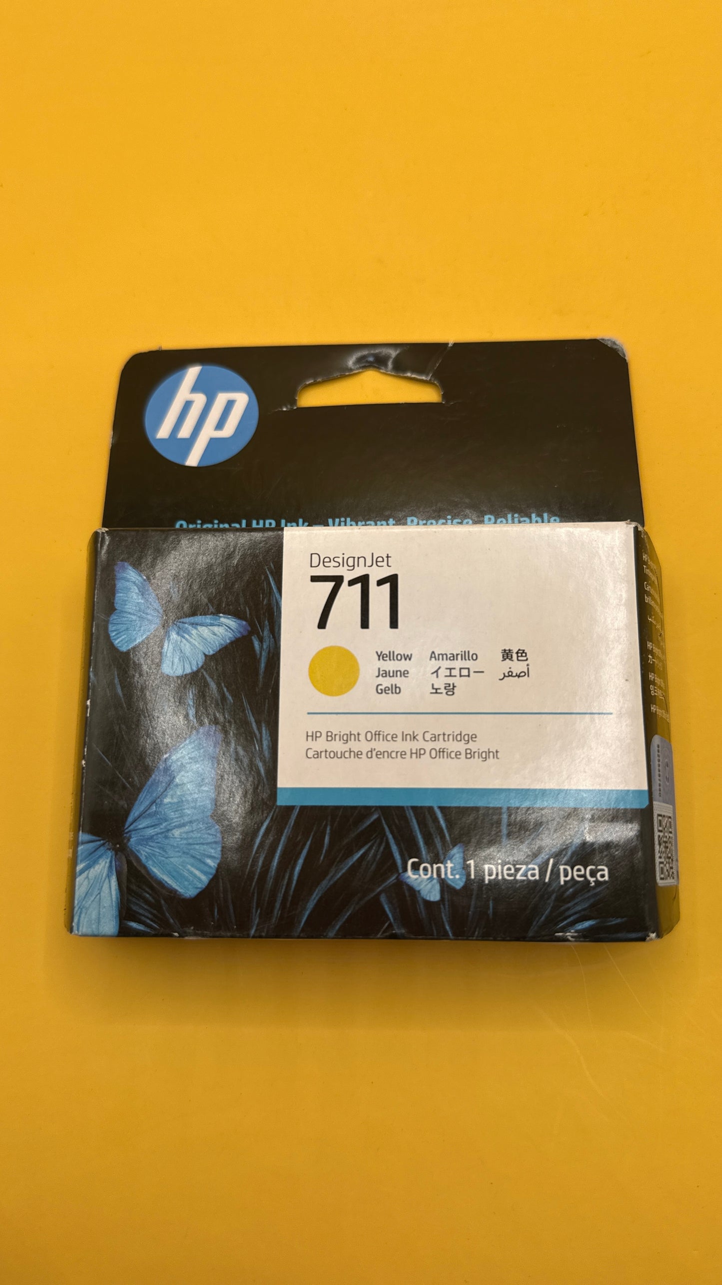 HP 711 Yellow Ink Cartridge
