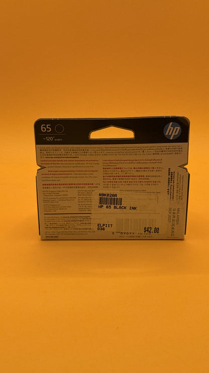 HP 65 Black Ink Cartridge