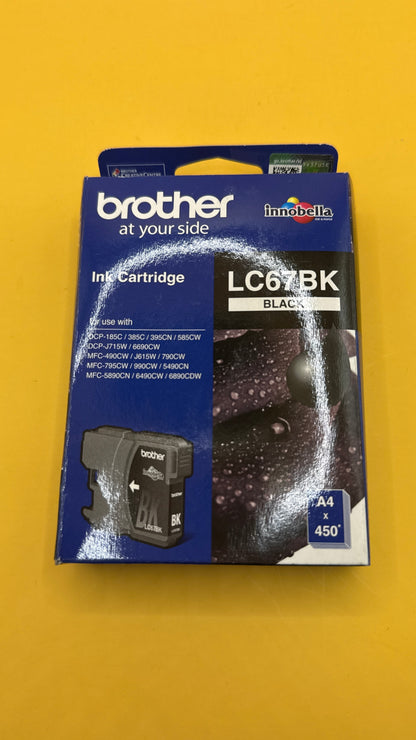 Brother LC67BK Black Ink Cartridge