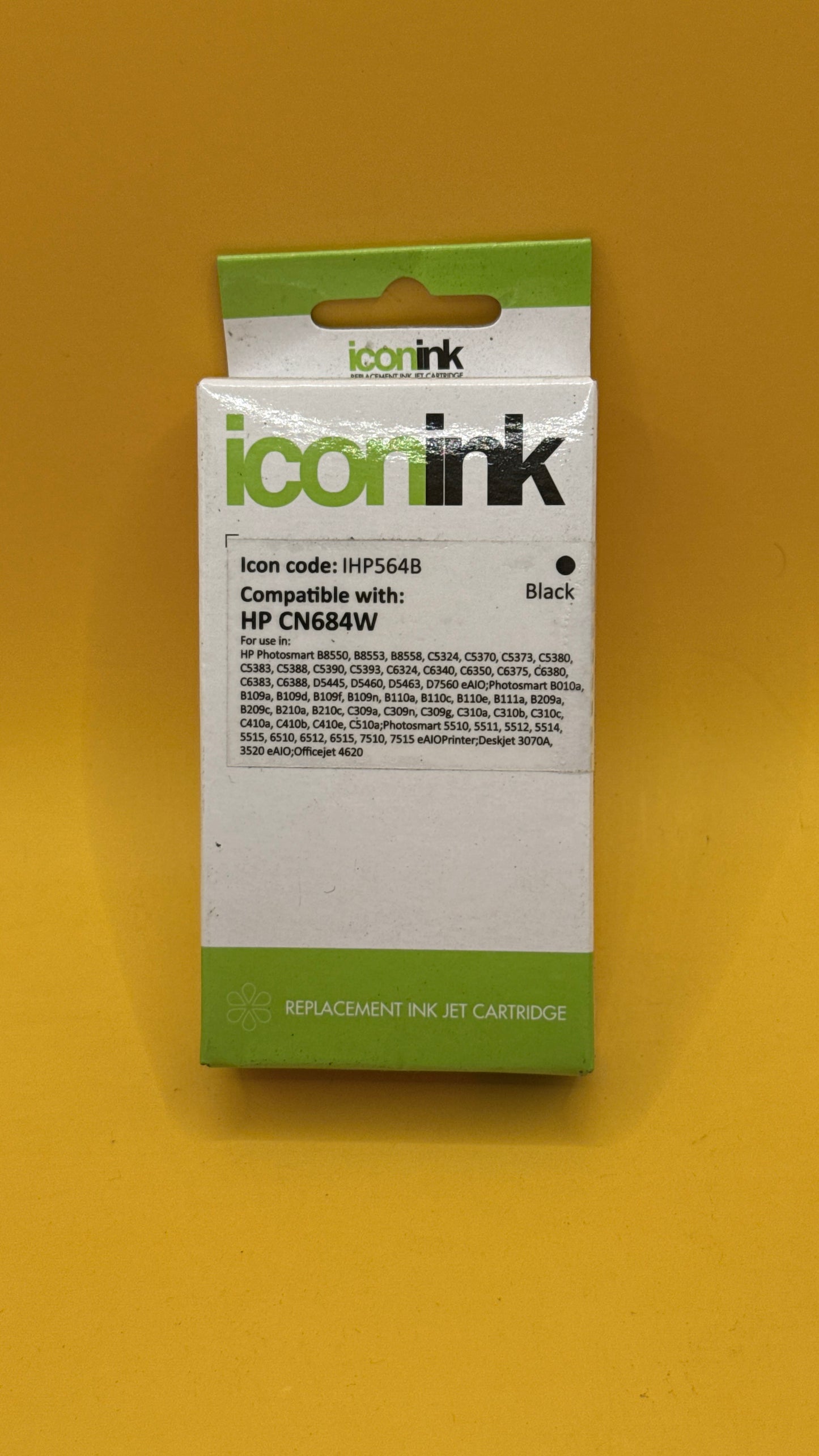 Icon Ink IHP564B Black Replacement Cartridge