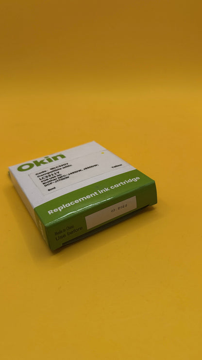 Okin IBLC3311Y Yellow Replacement Cartridge 6ml