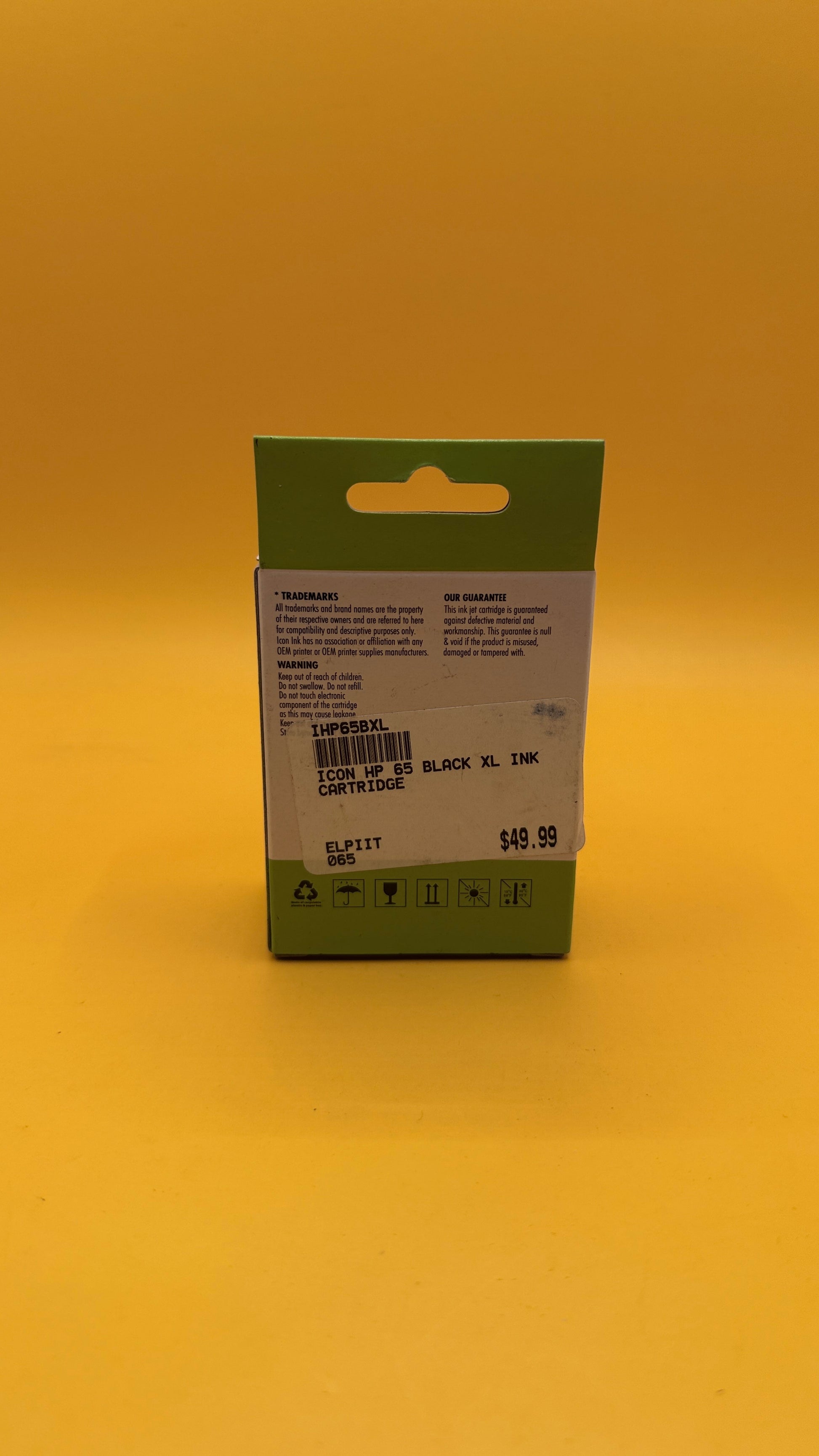 Icon Ink IHP65BXL Black XL Remanufactured Cartridge