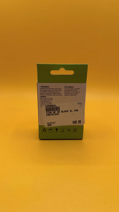 Icon Ink IHP65BXL Black XL Remanufactured Cartridge