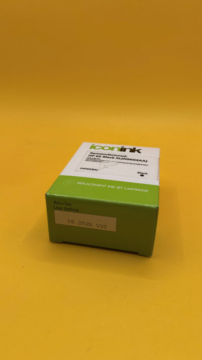 Icon Ink IHP65BXL Black XL Remanufactured Cartridge