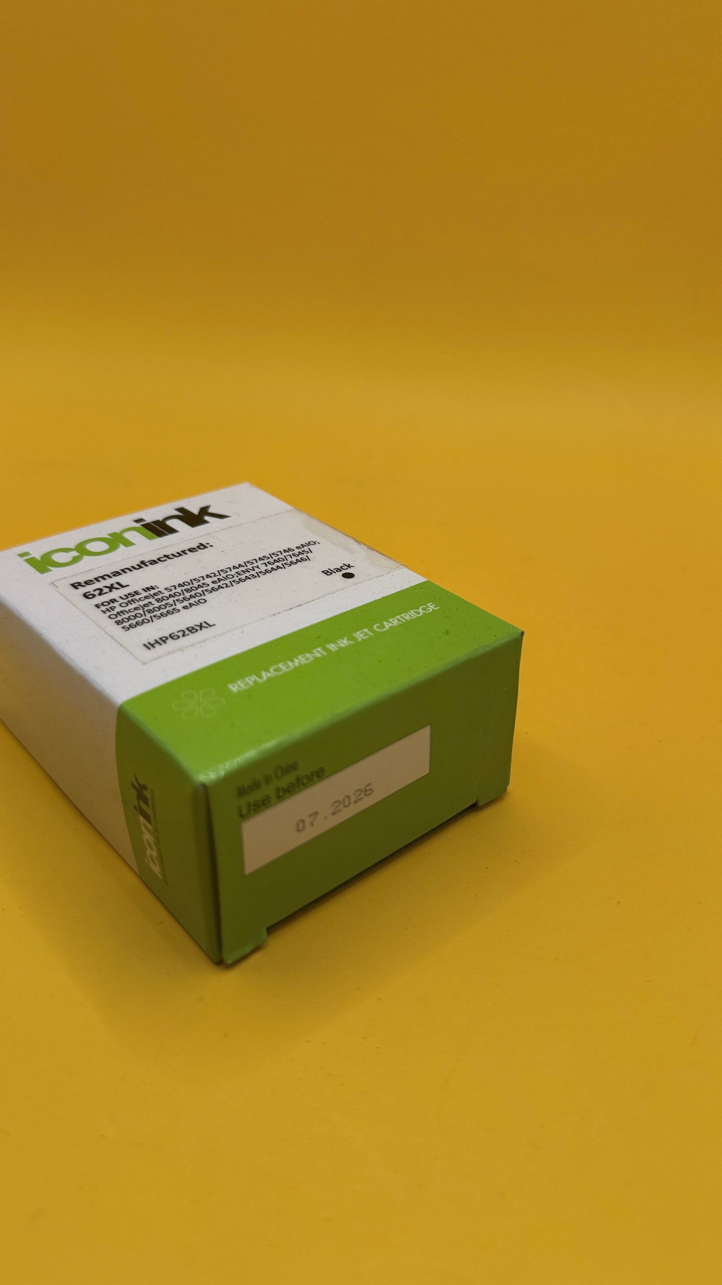 Icon Ink IHP62BXL Black XL Remanufactured Cartridge