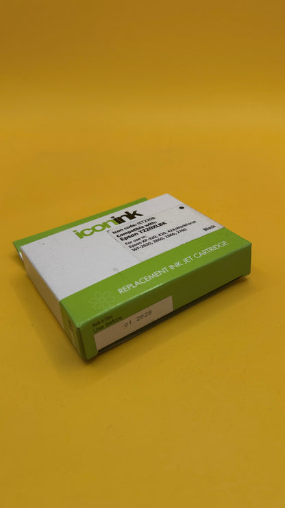 Icon Ink IET220B Black Replacement Cartridge