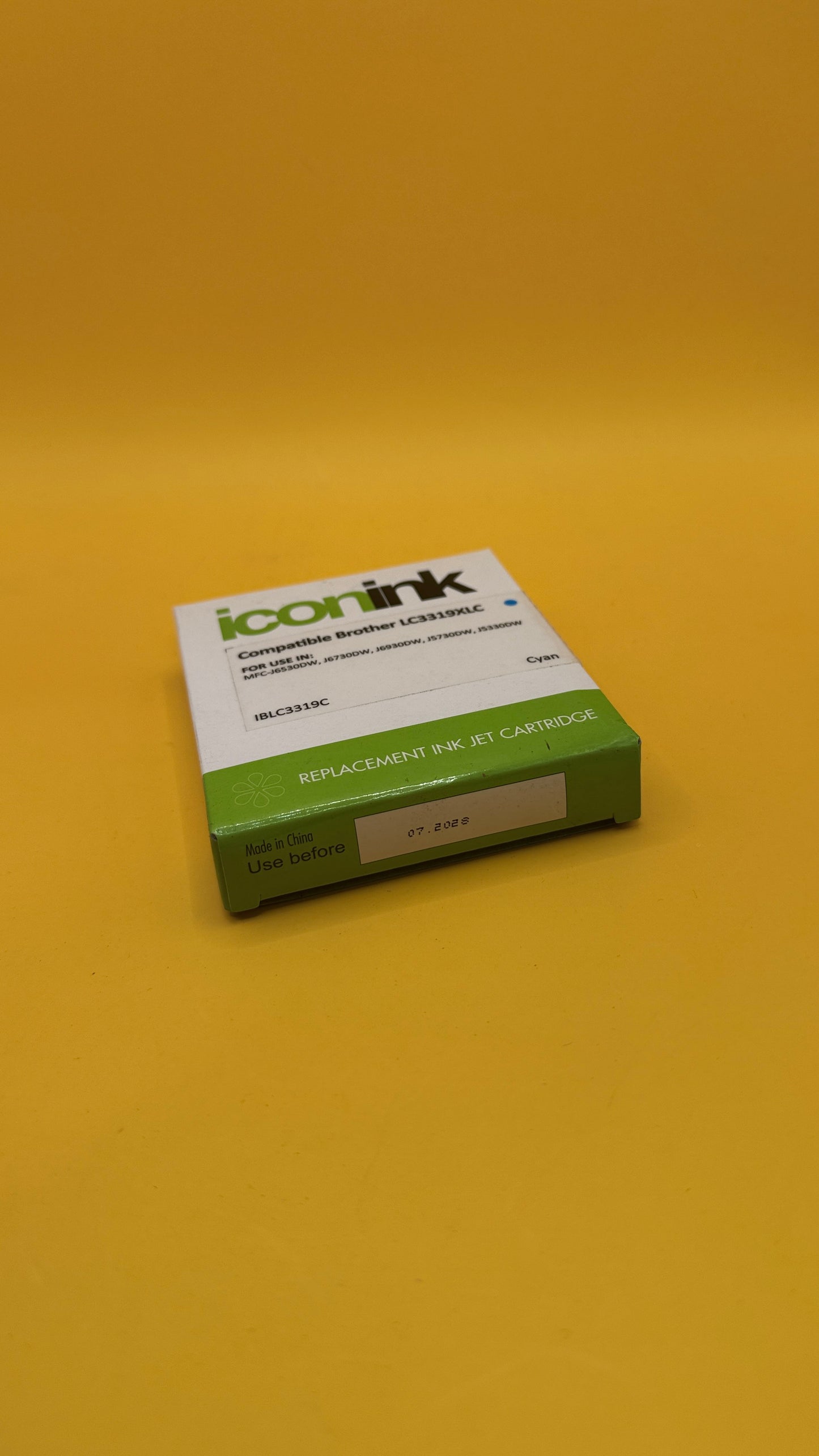 Icon Ink IBLC3319C Cyan Replacement Cartridge