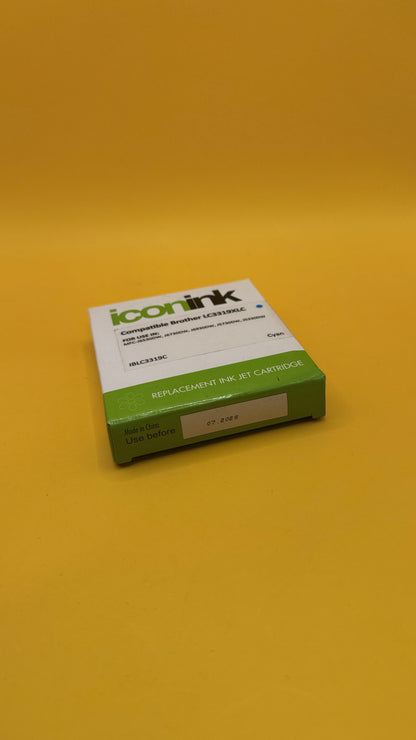 Icon Ink IBLC3319C Cyan Replacement Cartridge