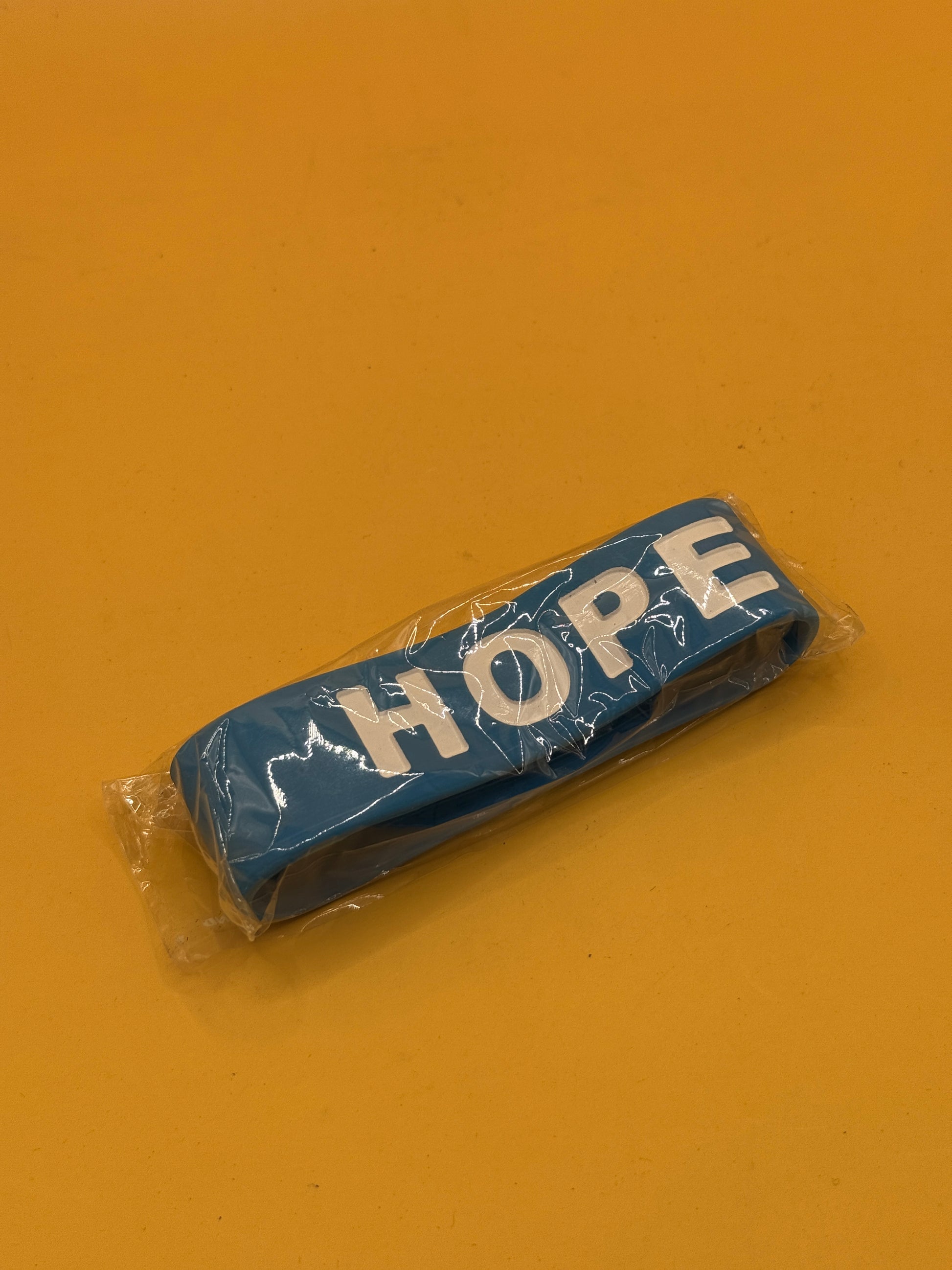 Blue Hope Silicone Wristband