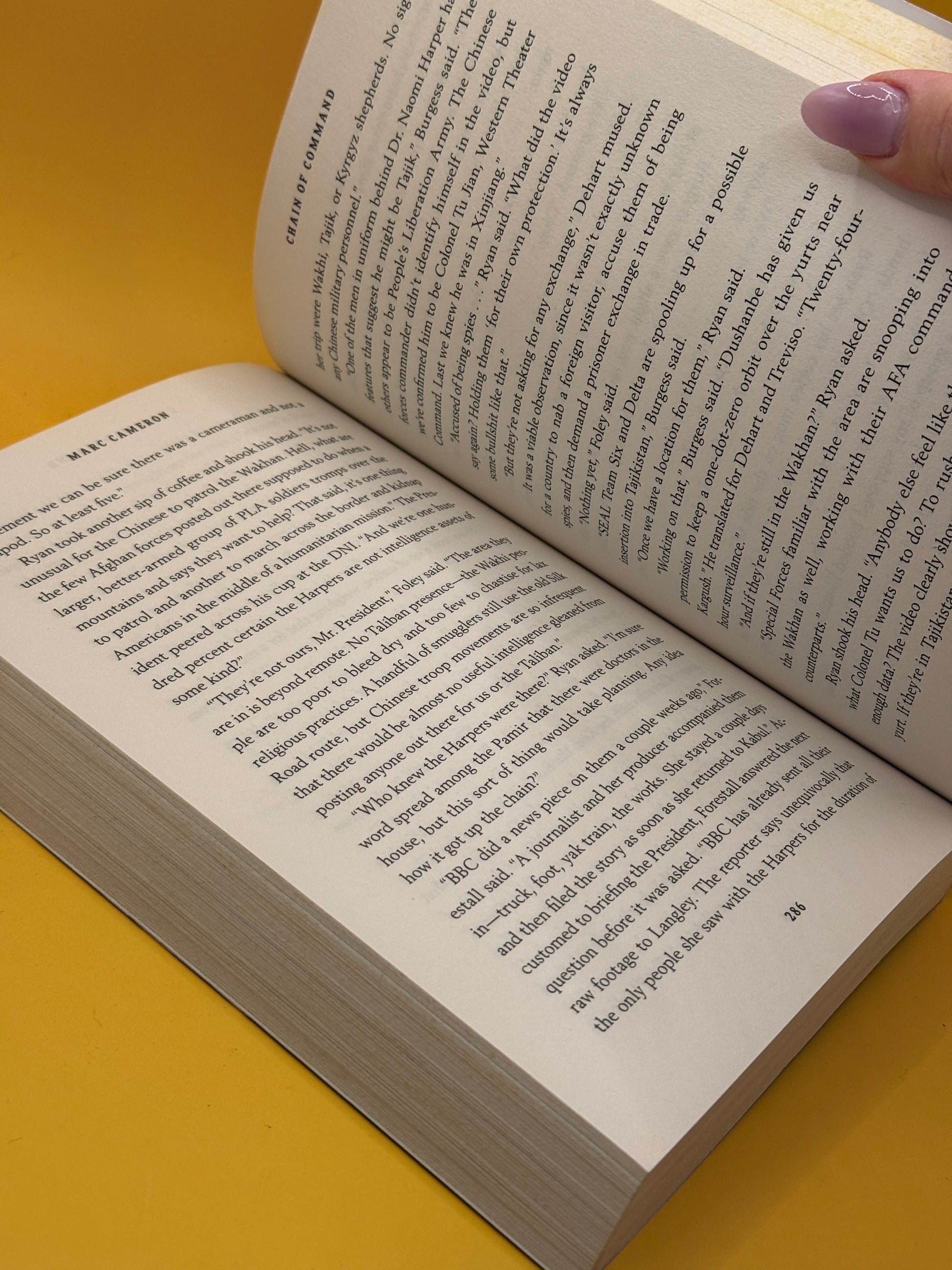 Tom Clancy’s Chain of Command by Marc Cameron