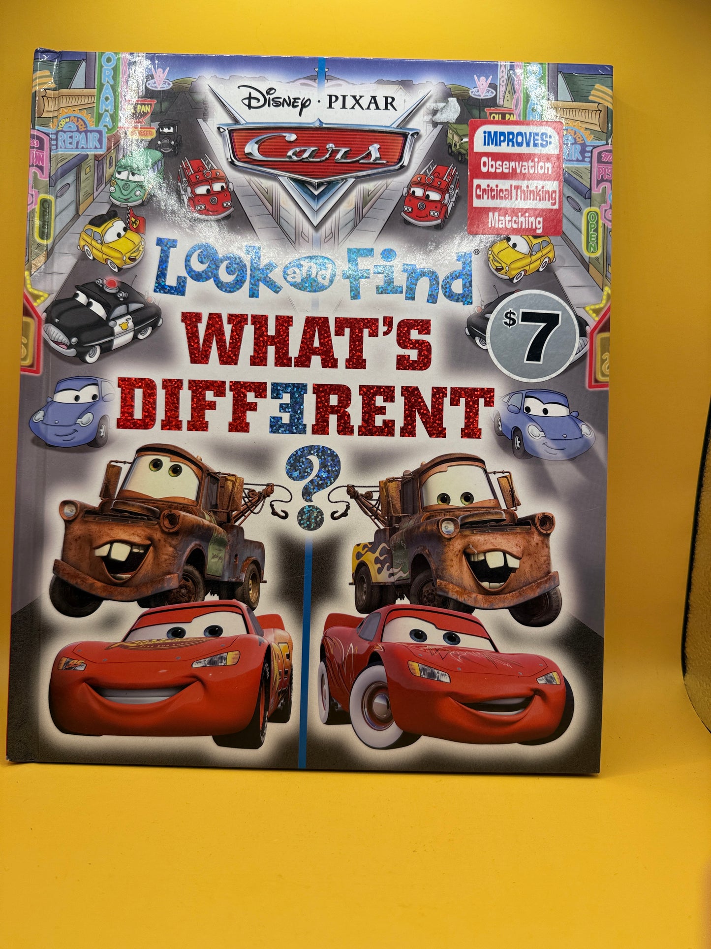 Disney Pixar Cars Look and Find: What's Different?