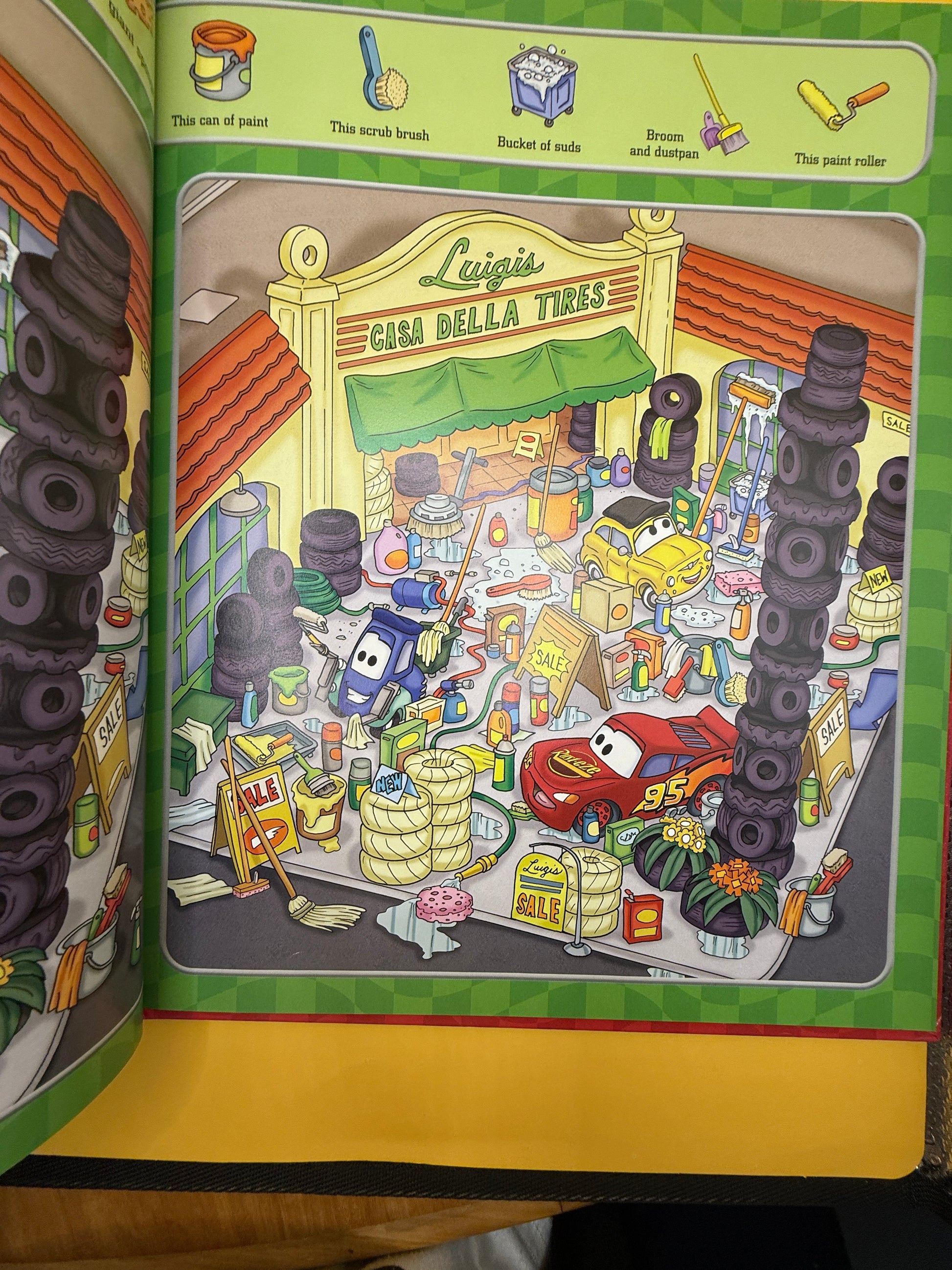 Disney Pixar Cars Look and Find: What's Different?