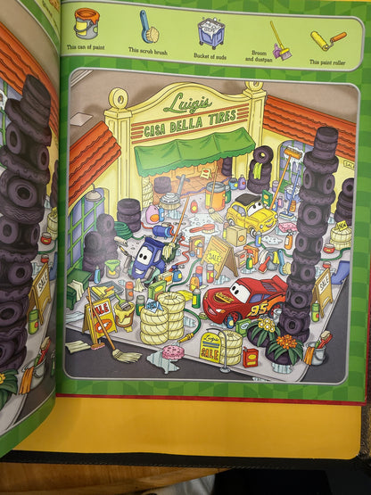 Disney Pixar Cars Look and Find: What's Different?