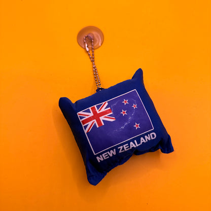 New Zealand Flag Car Window Suction Cup Ornament