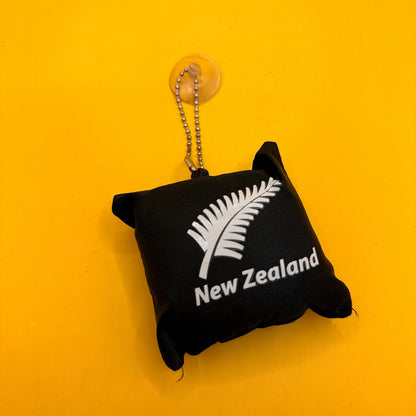 New Zealand Silver Fern Car Window Suction Cup Ornament