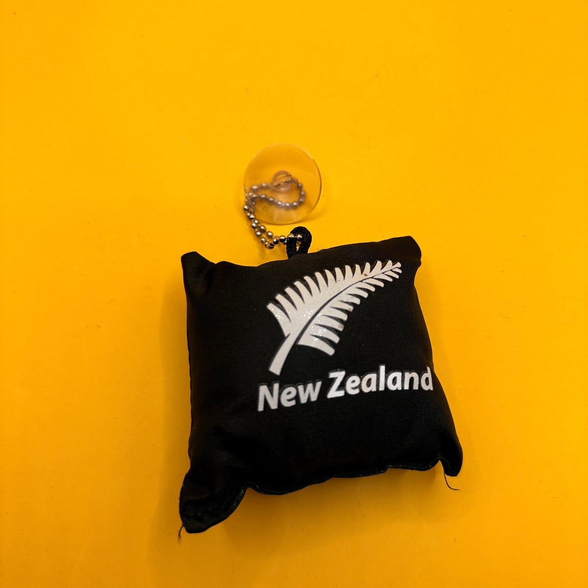 New Zealand Silver Fern Car Window Suction Cup Ornament