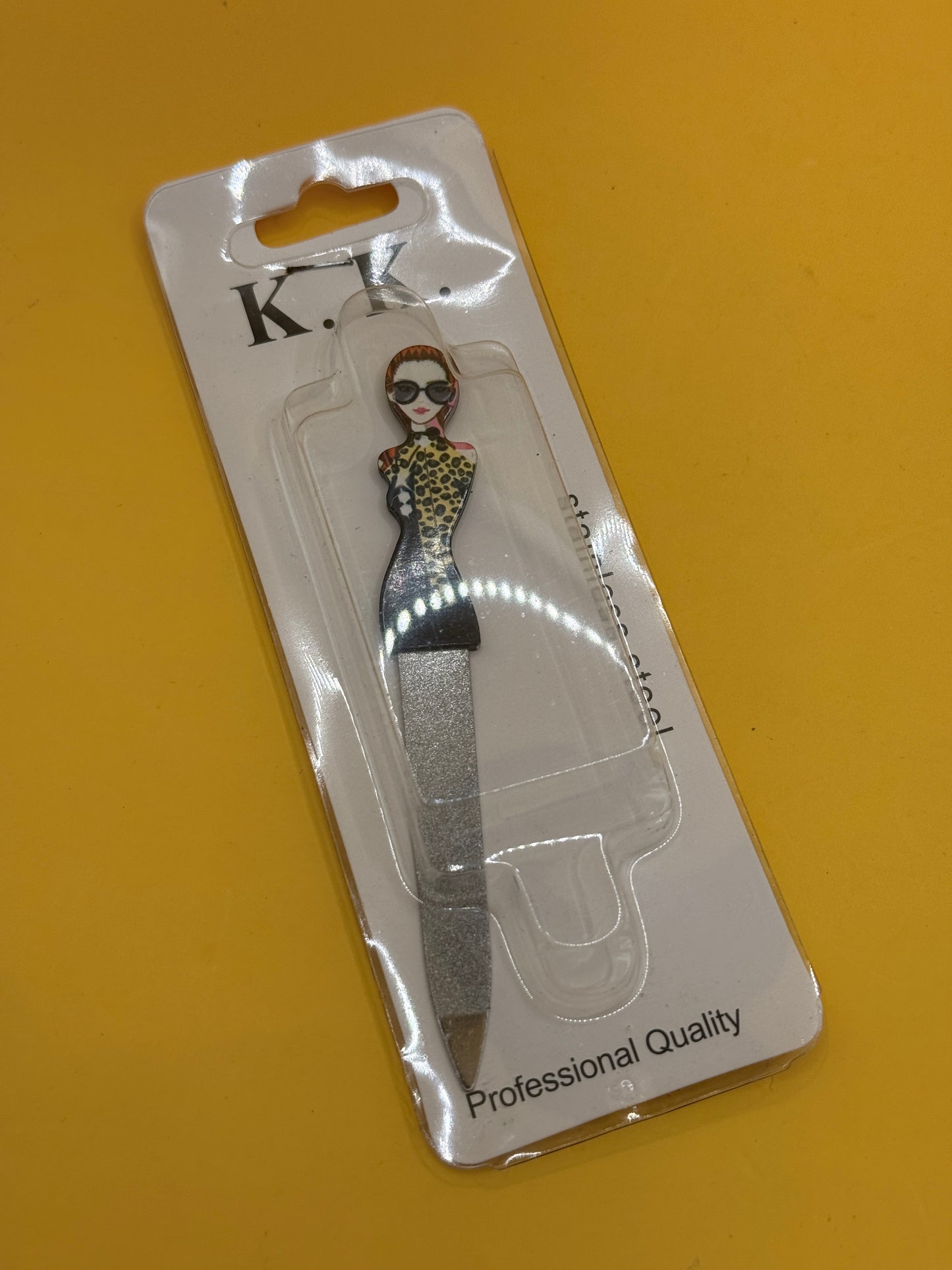 K.K. Fashion Character Nail File Assorted Design