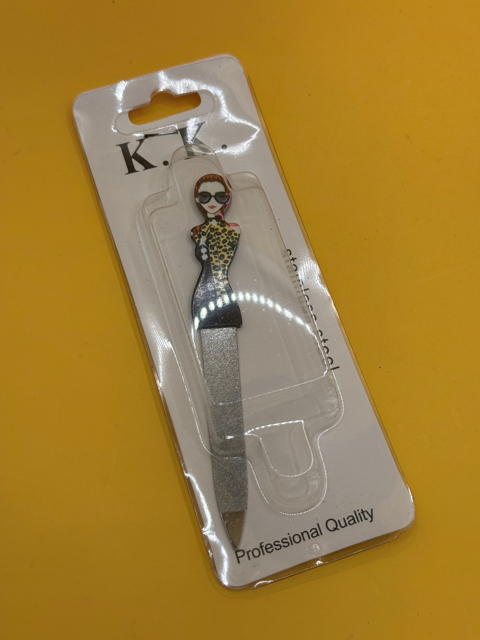 K.K. Fashion Character Nail File Assorted Design